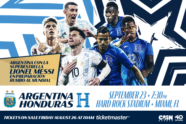 Photo Gallery: Argentina v. Honduras, Friday, September 23, 2022