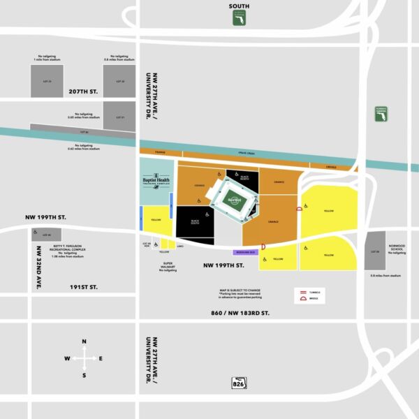 COPA America Parking - Hard Rock Stadium