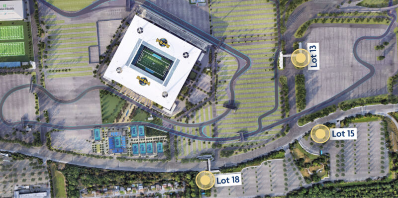 Parking Lots - Hard Rock Stadium