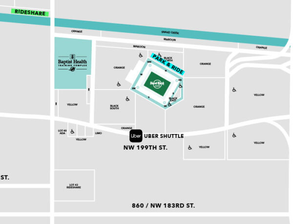 Rideshare - Hard Rock Stadium