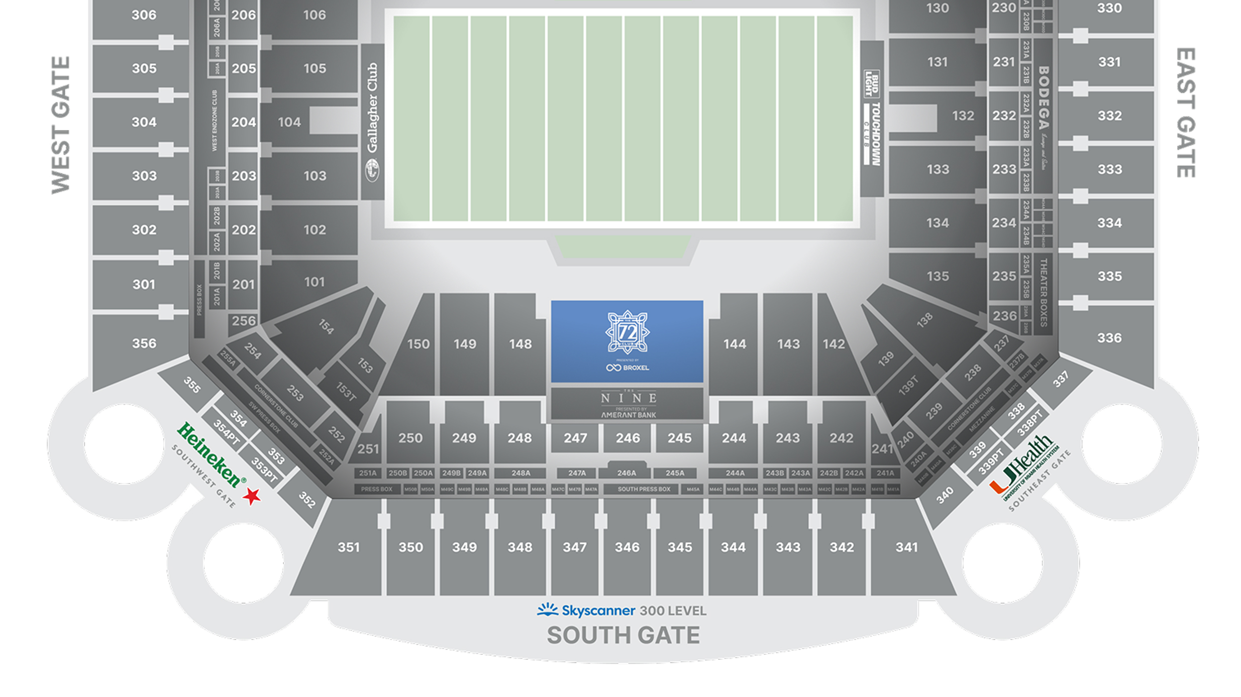 72 Club - Hard Rock Stadium