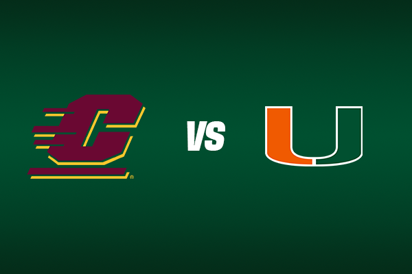 CENTRAL MICHIGAN CHIPPEWAS VS MIAMI HURRICANES